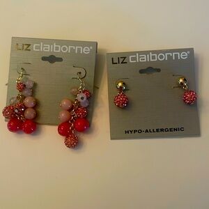 Liz Claiborne Earring Set